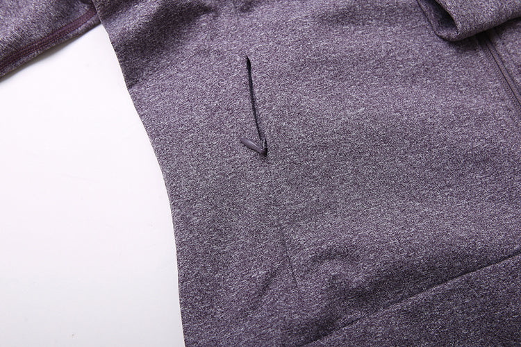 Women's Outdoor Hooded Zip Cardigan Workout Clothes for Export