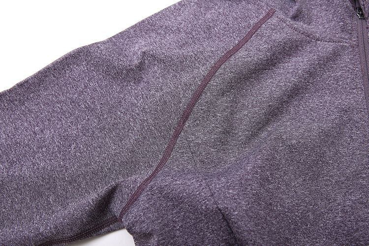 Women's Outdoor Hooded Zip Cardigan Workout Clothes for Export