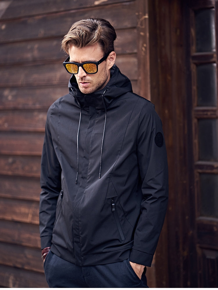 Yingjilun Hooded Spring & Fall Young Men's Casual Jacket