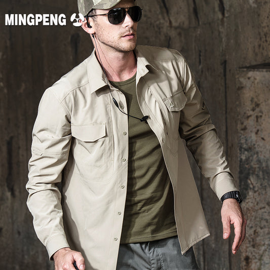 Consul Summer and Autumn Military Fans' Supplies Multi-Functional Shirt