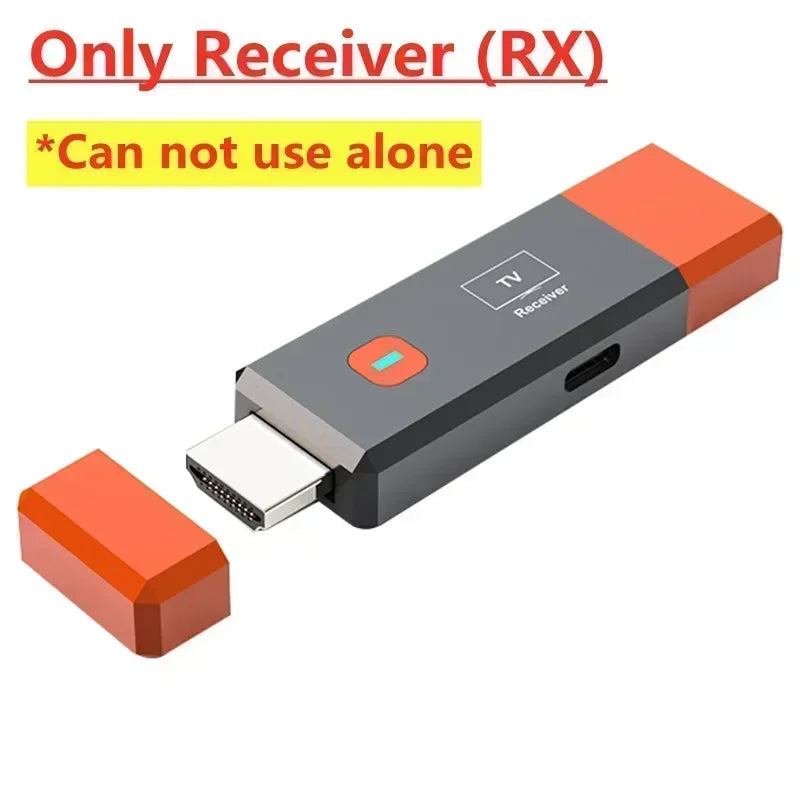 50M 1080P Wireless HDMI Extender Video Transmitter Receiver 8TX to 1RX Display for PS4 Camera Laptop PC To TV Monitor Projector