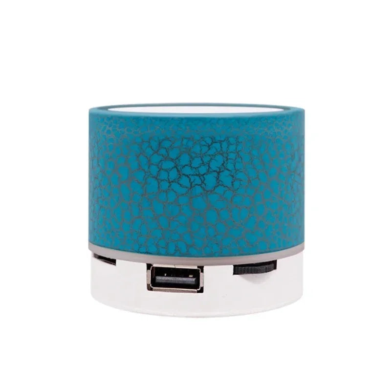 VIKEFON Bluetooth Mini Speaker Wireless Speaker Colorful LED TF Card USB Subwoofer Portable MP3 Music Sound Column For PC Phone