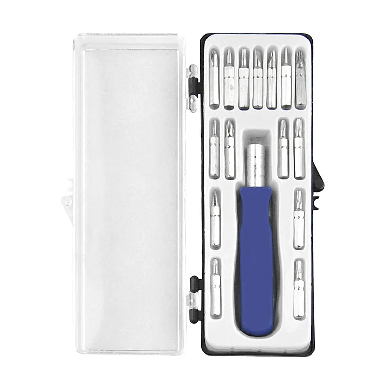 Multifunctional Screwdriver Set 16 in 1 Combination Multi Bits Precision Mini Magnetic Kit Mobile Phone IPad Camera Home Repair