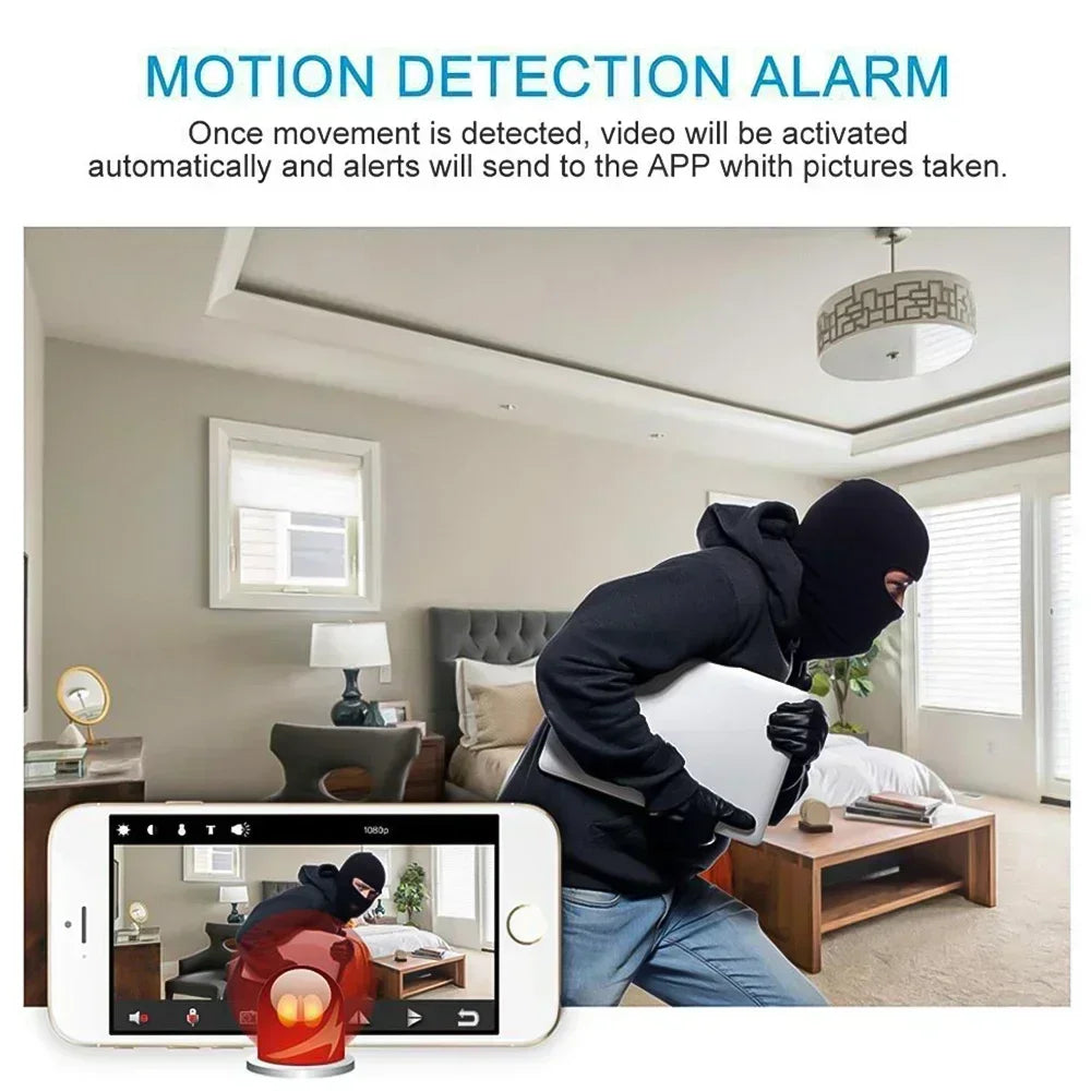 1080P HD Smallest Mini Camera WIFI Built-in Battery IP Remote Monitoring Camcorder IR Night Vision Body Cam Invisible Espia Cam