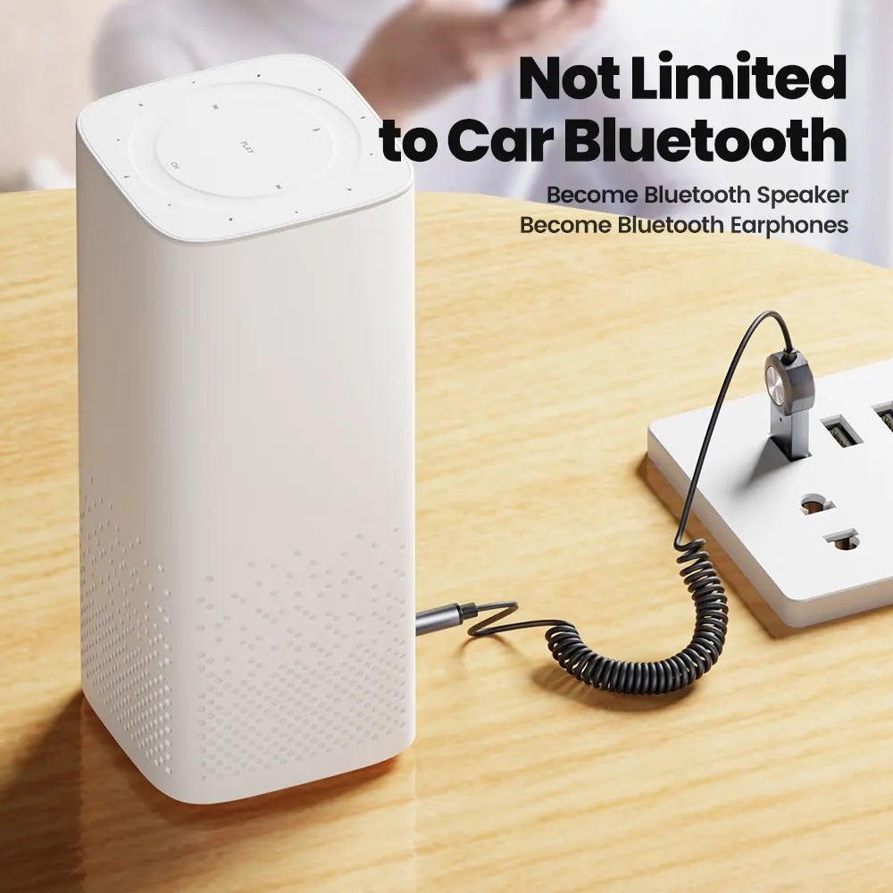Toocki Bluetooth Car Adapter BT5.1 USB Audio Receiver Speaker For PC Speaker Wireless Mouse Earphone Keyboard Music Transmit