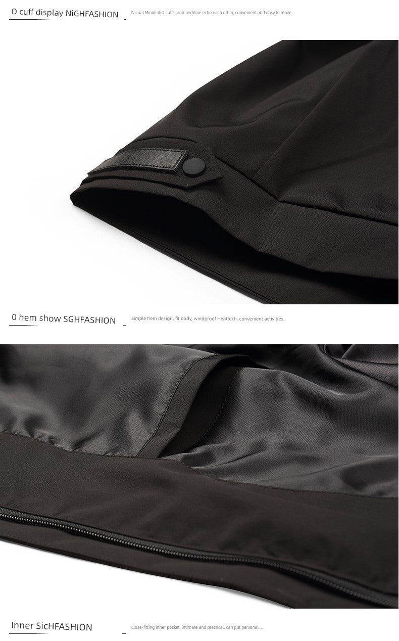 Yingjilun Hooded Spring & Fall Young Men's Casual Jacket