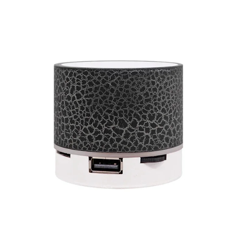 VIKEFON Bluetooth Mini Speaker Wireless Speaker Colorful LED TF Card USB Subwoofer Portable MP3 Music Sound Column For PC Phone