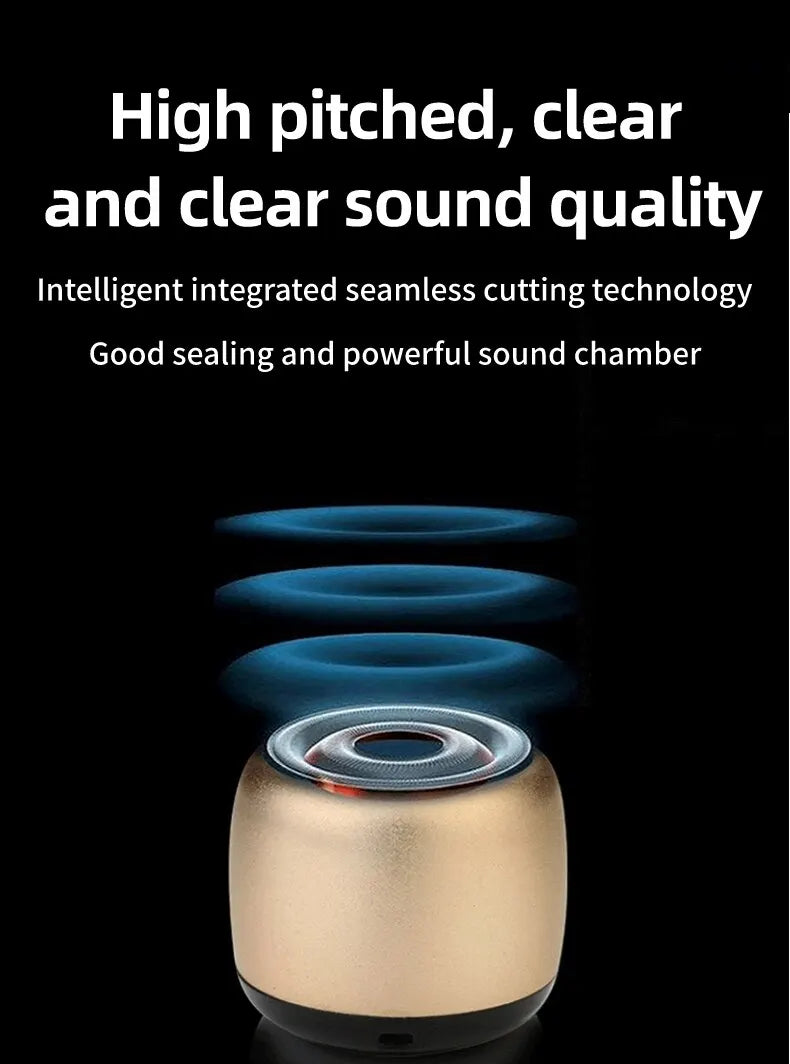 M1 Portable Bluetooth Speaker Music Stereo Surround Mini USB Outdoor Subwoofer Speaker Audio Player Speaker Microphone