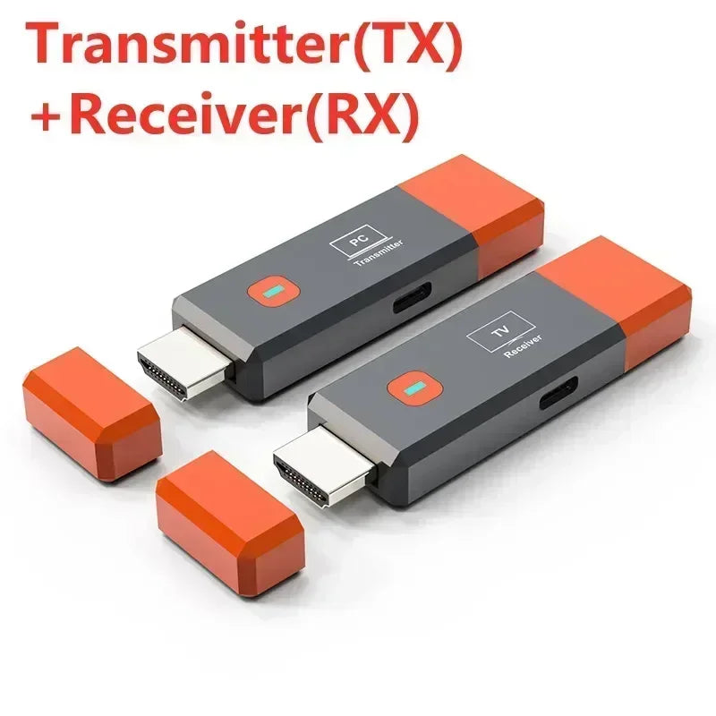 50M 1080P Wireless HDMI Extender Video Transmitter Receiver 8TX to 1RX Display for PS4 Camera Laptop PC To TV Monitor Projector