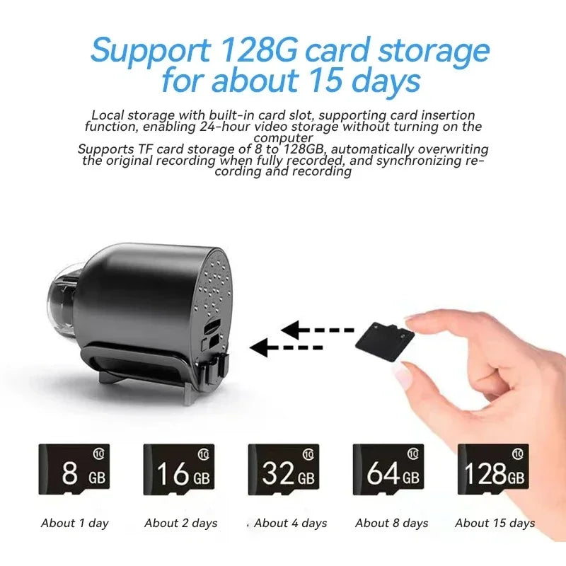 Xiaomi Mini1080P HD Camera WiFi Wireless Night Vision Motion Detection Video Camera Home Security Camcorder Audio Video Recorder