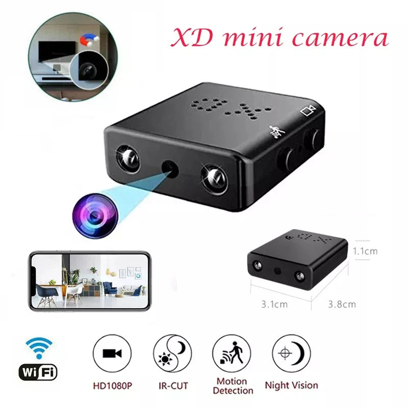 HD 1080P Video Camera Wireless WiFi Mini Secret USB ip cam Home Security Micro Audio Recorder Suport Hidden TF Card