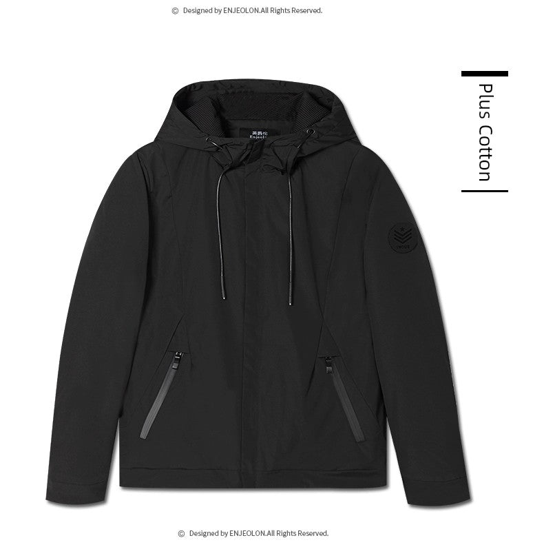 Yingjilun Hooded Spring & Fall Young Men's Casual Jacket