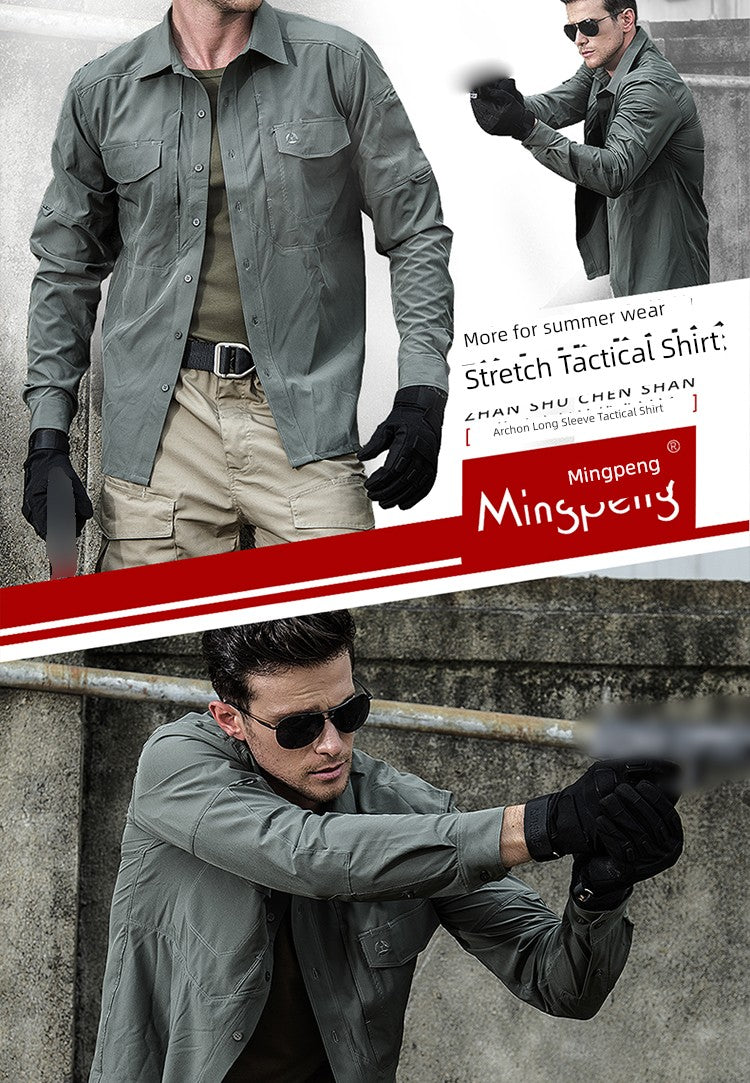 Consul Summer and Autumn Military Fans' Supplies Multi-Functional Shirt
