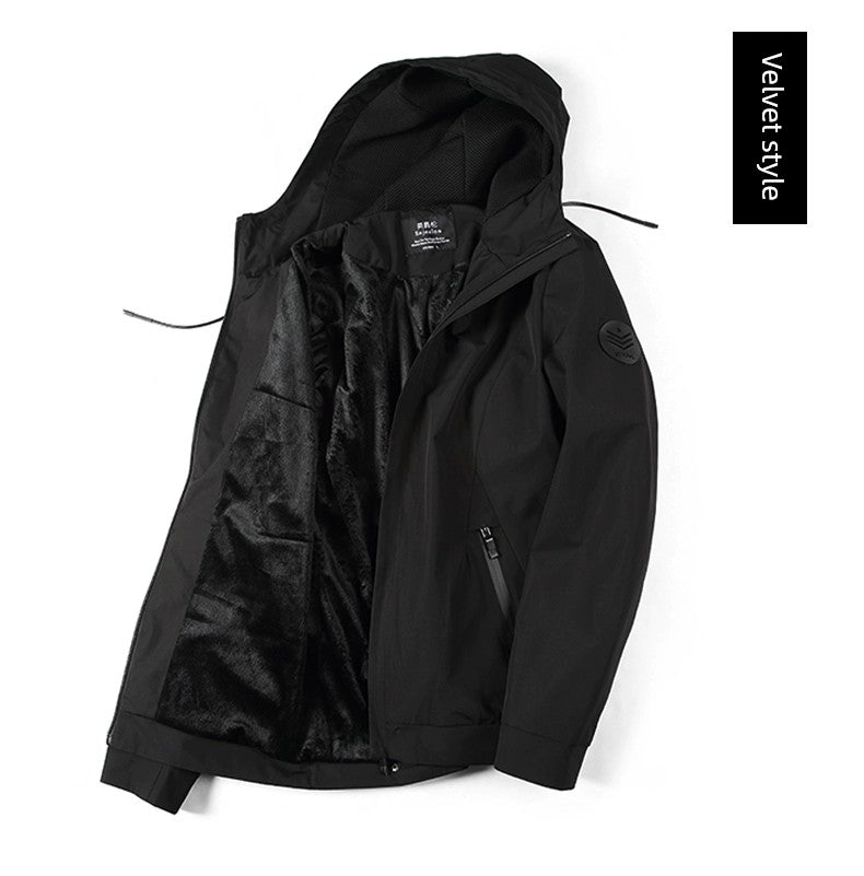 Yingjilun Hooded Spring & Fall Young Men's Casual Jacket