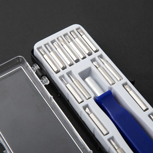 Multifunctional Screwdriver Set 16 in 1 Combination Multi Bits Precision Mini Magnetic Kit Mobile Phone IPad Camera Home Repair