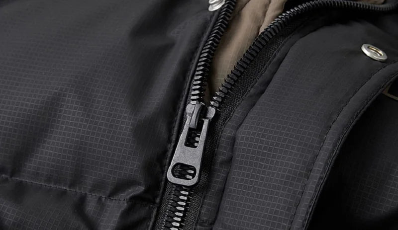 Winter Men Windproof Casual Duck Down Jackets Man Puffer Padding Outdoor Jacket Parkas Male Streetwear Loose Jackets Windbreaker