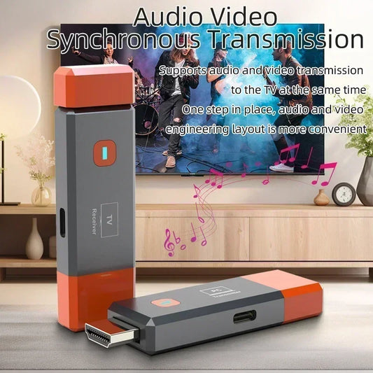 50M 1080P Wireless HDMI Extender Video Transmitter Receiver 8TX to 1RX Display for PS4 Camera Laptop PC To TV Monitor Projector
