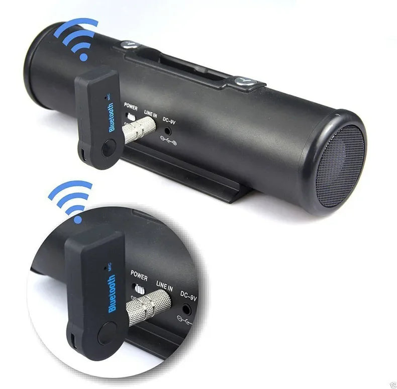AUX Car Bluetooth Receiver,3.5mm Socket 5.0 Wireless Bluetooth Adapter,Audio Converter Mobile Phone Hands-Free Stereo