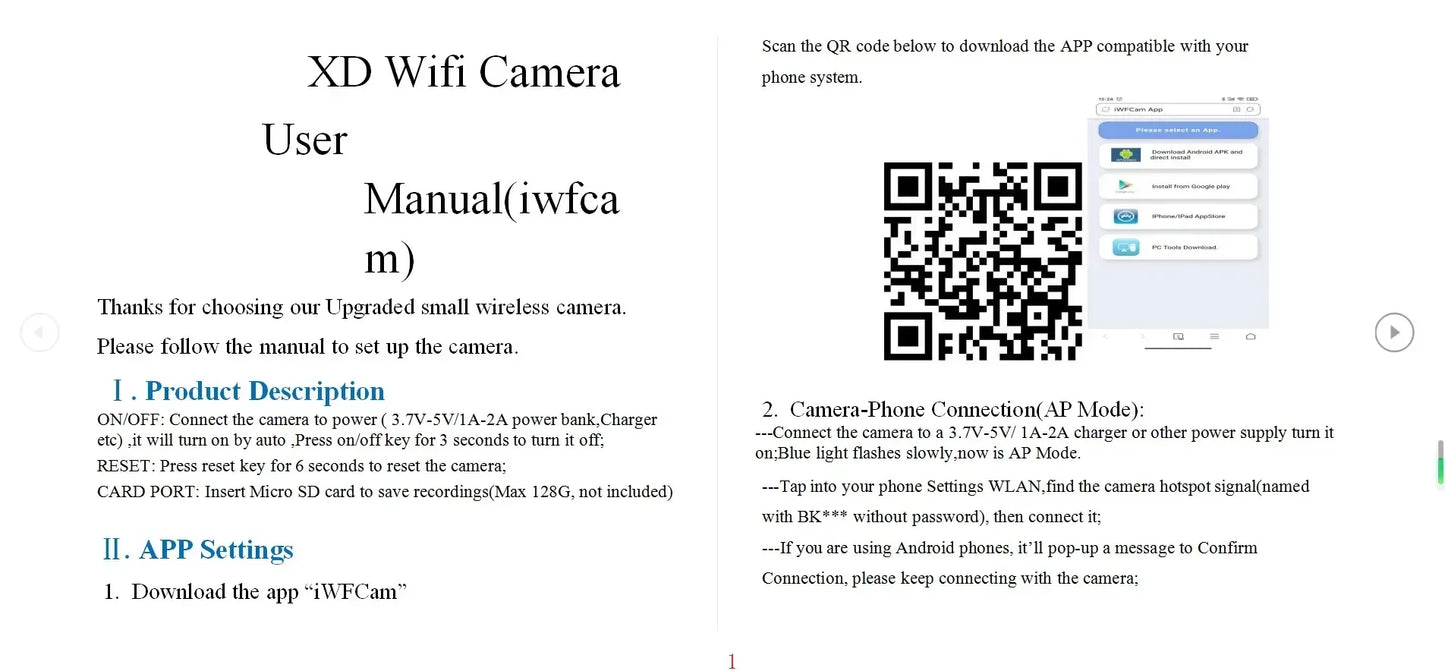 1080P HD Smallest Mini Camera WIFI Built-in Battery IP Remote Monitoring Camcorder IR Night Vision Body Cam Invisible Espia Cam
