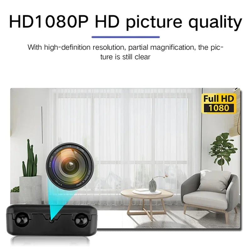 For Xiaomi 4K Night Vision Home Security Micro Camcorder Audio Video Recorder With Motion Detection 1080p Hd Wifi Mini Camera