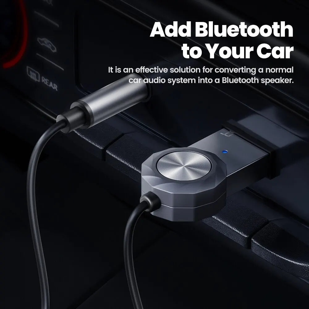 Toocki Bluetooth Car Adapter BT5.1 USB Audio Receiver Speaker For PC Speaker Wireless Mouse Earphone Keyboard Music Transmit