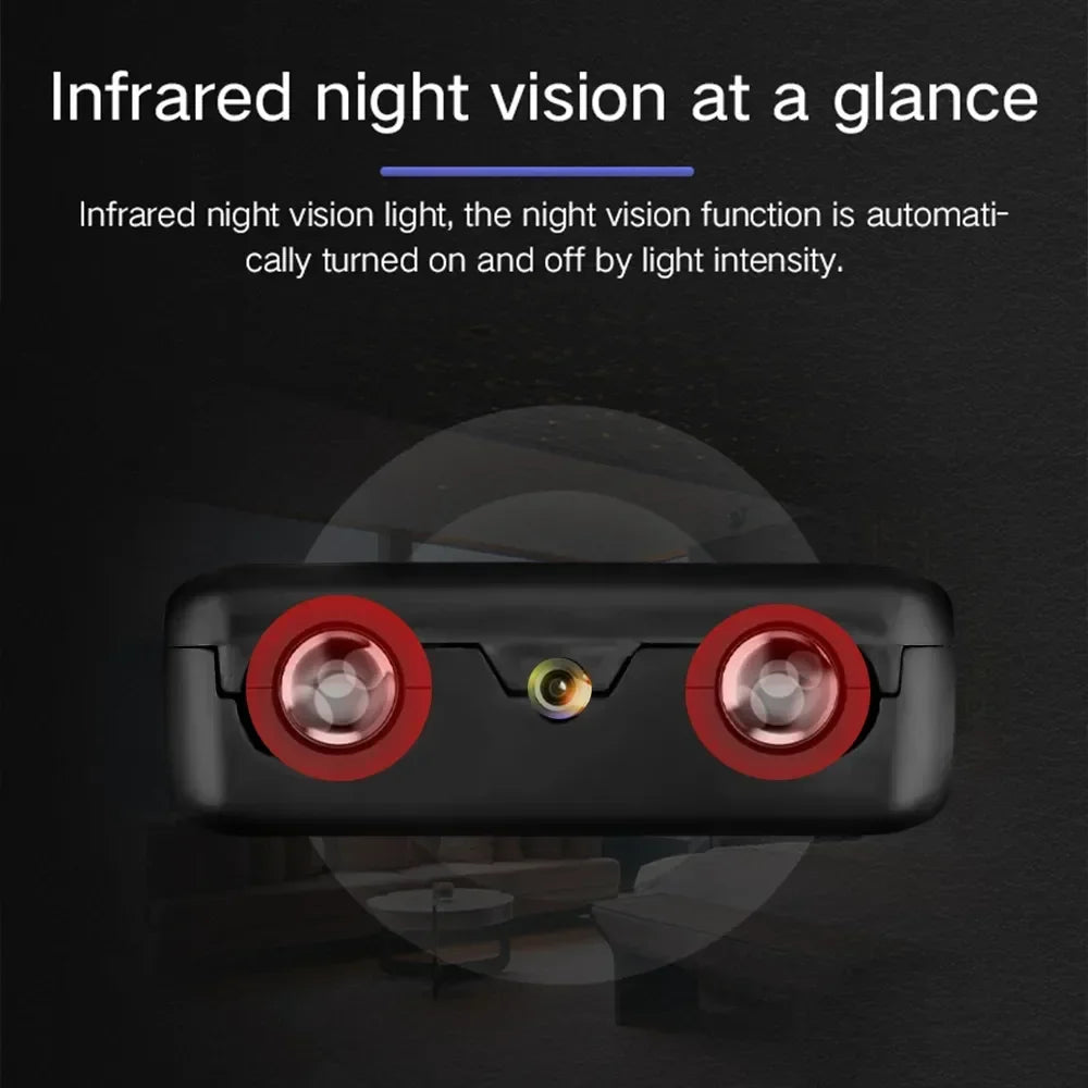 1080P HD Smallest Mini Camera WIFI Built-in Battery IP Remote Monitoring Camcorder IR Night Vision Body Cam Invisible Espia Cam