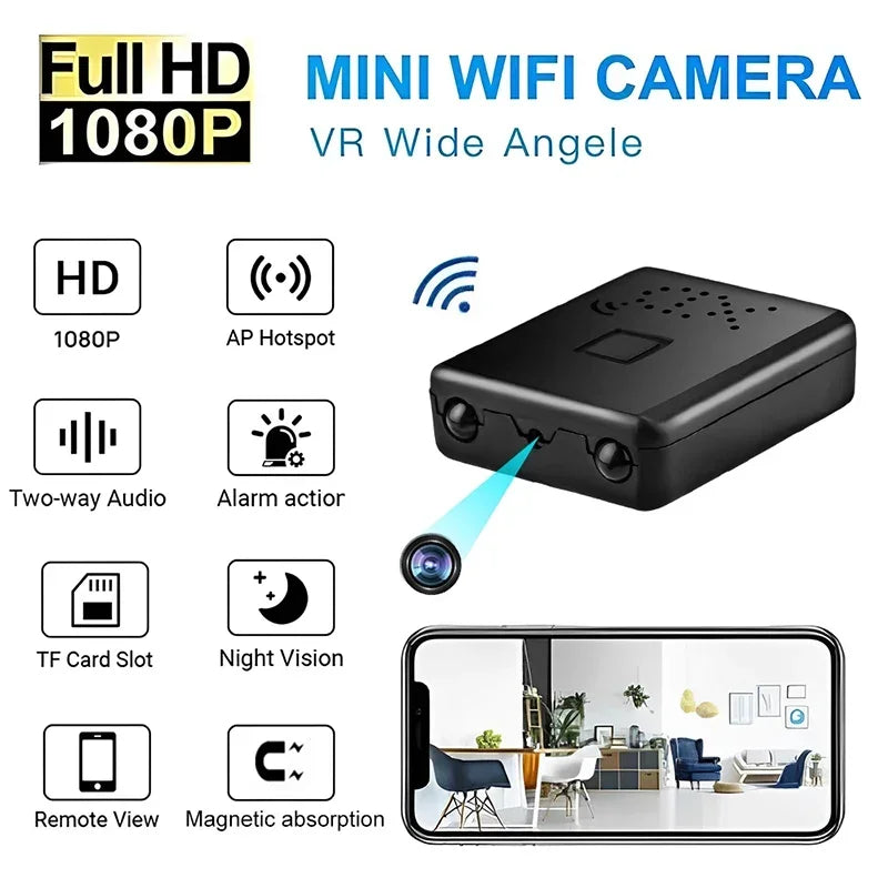 For Xiaomi 4K Night Vision Home Security Micro Camcorder Audio Video Recorder With Motion Detection 1080p Hd Wifi Mini Camera