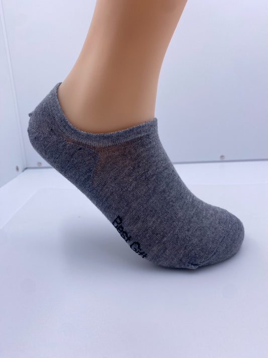 12 Pairs Of Thin Black Invisible Socks