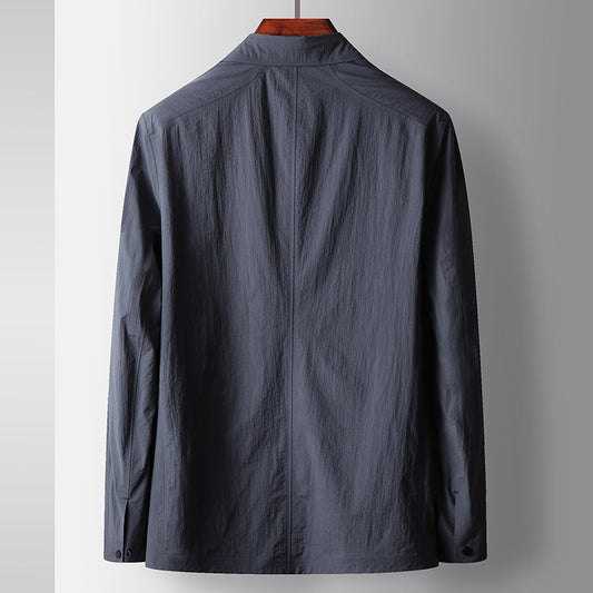 Men's Jacket Spring And Summer Lapel