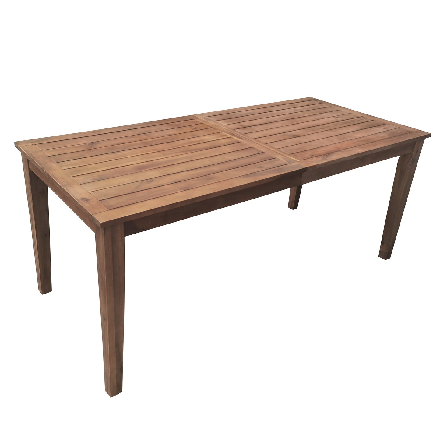 Acacia Wood Outdoor Dining Table And Chairs Suitable For Patio,