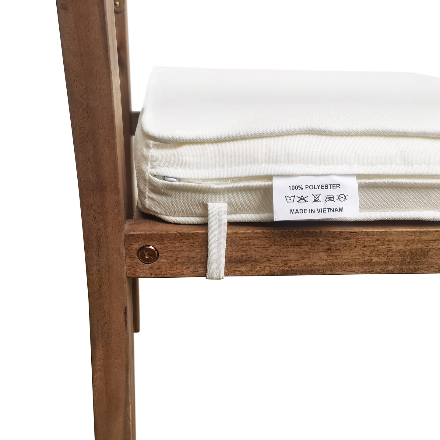 Acacia Wood Outdoor Dining Table And Chairs Suitable For Patio,