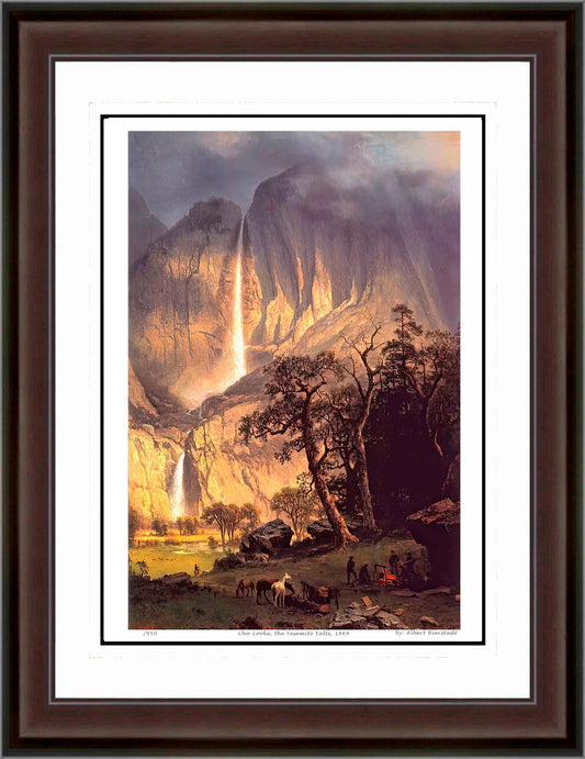 Albert Bierstadt "Cho Looke The Yesemite Falls